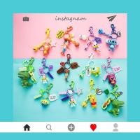 ราคา กิ๊บติดผม◎♗สุทธิสีแดงสร้างสรรค์สีเขียวไดโนเสาร์ขนาดเล็กพวงกุญแจ ins กระเป๋านักเรียนจี้ตุ๊กตาน่ารักพวงกุญแจกระเป๋าเป้สะพา (5899332960)