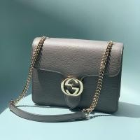 ราคา GUCCI GG Small interlocking Shoulder Bag (4457668479)