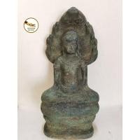 ราคา ระปางนาคปรก พระนาคปรก ปรกศิลา พระประจำวันวันเสาร์ หน้าตัก 7" เนื้อทองเหลือง พิมพ์ลพบุรี ทำผิวกรุเก่า (13933897154)
