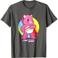 ราคา เสื้อยืดครอป Summer Bear Care Bears S-5XLQ (25862752459)