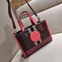 Coach 4113 Dempsey Carryall In Signature Jacquard With Stripe And Patch กระเป๋าสะพายข้าง