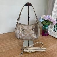 ราคา กระเป๋าถือ กระเป๋่าทรงพอช แบรนด์ Coach ของแท้ มือสอง โค้ชวินเทจ (22372689380)