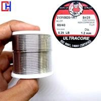 ราคา ตะกั่วบัดกรี 0.25 LB 1.2 mm 60/40 ULTRACORE แท้ (3353187536)