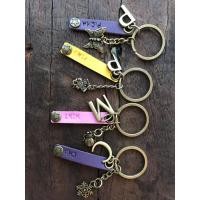 ราคา พวงกุญหนัง พวงกุญแจหนังสลักชื่อ สลักฟรี เลือกสีได้ (4970695971)