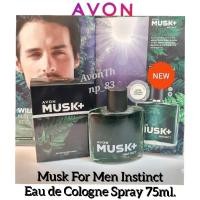 ราคา ใหม่Musk For Men Instinct Eau de Cologne Spray 75ml. (25906796033)