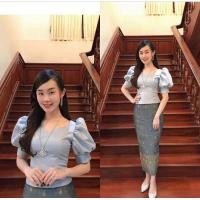 ราคา เสื้อผ้าไหมลาว แขนตุ๊กตาน่ารักมากค่ะ (4761633802)