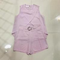 ราคา ชุดเซ็ต เสื้อ+กางเกง สีชมพู (2616426174)