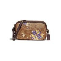 ราคา Sale...COACH F31580 CROSSBODY ลายดอกไม้ 2 ซิป (2807927024)