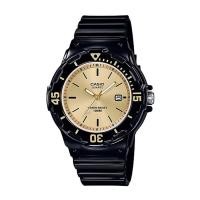 ราคา Casio Standard นาฬิกาข้อมือผู้หญิง สายเรซิ่น รุ่น LRW-200H-9E - สีดำ (1882943583)