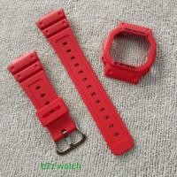 ราคา กรอบสายg-shockของแท้ รุ่นdw-5600สีแดงด้าน (2052203394)