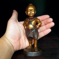 ราคา กุมารจินดามณี หลวงพ่อสาคร วัดหนองกลับ เนื้อทองเหลือง 15ซม. (4245218986)