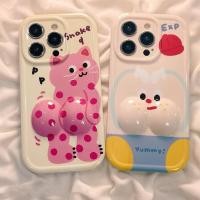 ราคา Iphone 15 14 13 12 11 Pro Max X Xr Xs Max 7 8 Plus เคสโทรศัพท์ การ์ตูนแมว สีชมพู เคสโทรศัพท์แบบนิ่ม (23689450163)