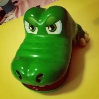 ราคา จระเข้งับนิ้ว สีเขียวสด (1630196352)