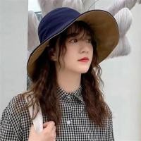 ราคา หมวกบักเก็ตปีกกว้าง มีสายคล้องคอ พร้อมส่งจากไทย D048 (5958179820)