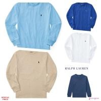 ราคา RALPH LAUREN COTTON JERSEY CREWNECK T-SHIRT (BOY SIZE 8-20) (1236131214)