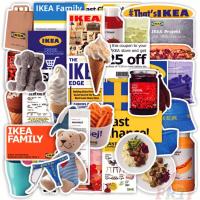 ราคา ❉ สติกเกอร์ศิลปะ IKEA Series 03 สไตล์นอร์ดิก สําหรับครัวเรือน ❉ สติกเกอร์แฟชั่น กันน้ํา คละแบบ DIY 40 ชิ้น/เซต (20900426640)