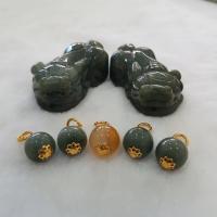 ราคา ปี่เซียะ หยกพม่า จี้หยกพม่าเม็ดกลม (891014778)