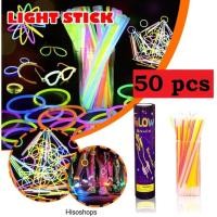 ราคา GLOW STICK กำไลเรืองแสง แท่งเรืองแสง สีสวยๆ กล่องละ 50 - 100 แท่ง คละสี ของเล่นสำหรับงานปาร์ตี้ คอนเสิร์ต หรืองานปีใหม่ (22869651252)