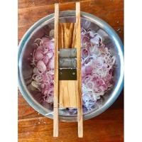 ราคา มีดสไลด์หอมแขก หอมหัวใหญ่ ทำหอมเจียว หอมใส่ยำ เรียบ 6.5 ซม. 2 คม (4789193586)