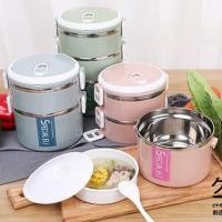 ราคา ปิ่นโตก้นลึก ปิ่นโต smile รุ่นใหม่ สแตนเลส ปิ่นโตใส่อาหาร ญี่ปุ่น Culs Japan ปิ่นโตเก็บความร้อน Lunch Box (5834994979)