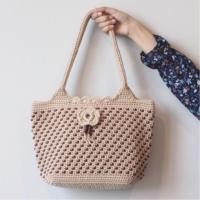 ราคา กระเป๋าถักโครเชต์ งาน handmade (1098465276)