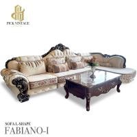 ราคา FABIANO-I L-Shape Sofa : โซฟาหลุยส์ทรงแอล พร้อมหมอนอิงและโต๊ะกลางสุดหรู รุ่น เฟเบียนโน-1 (19908643860)