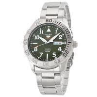 ราคา Seiko นาฬิกาข้อมือชาย Sports Green Dial Stainless Steel AutomaticWatch SRP751K1 (578584032)