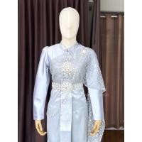 ราคา ชุดไทยศิวาลัยสีเงิน ชุดไทยสวยๆ (12022156100)