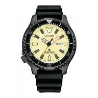 ราคา CITIZEN นาฬิกาข้อมือผู้ชาย สายยาง รุ่น NY0138,NY0138-14,NY0138-14X - สีดำ (17754638850)