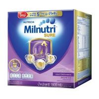 ราคา MILNUTRI SURE มิลนิวทริ ชัวร์ นมผงสำหรับเด็ก ช่วงวัยที่ 3 รสจืด 1650 กรัม (4355304366)