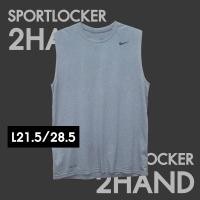 ราคา ***มือสอง***NIKE แขนกุด ไซส์ L ตัวเสื้อสภาพใหม่ แต่เฟล็กต่างๆบนเสื้อลอกตามภาพ อก 21.5 ยาว 28.5 (4758176201)