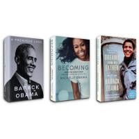 ราคา BECOMING / A Promised Land / Dreams from My Father (23729598529)