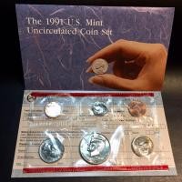 ราคา แผงเหรียญอเมริกา ปี 1991 มิ้นท์เดนเวอร์ (16492048853)