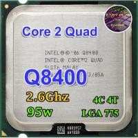 ราคา ⚡️CPU Intel Core 2 Quad Q8400 2.6 GHz 4คอ4เทรด 95W LGA 775 ฟรีซิลิโคลน1ซอง (2876541861)