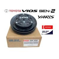ราคา ชุดมู่เล่ย์หน้าคลัทช์คอมแอร์ T. VIOS’07 / YARIS (10S11C) ยี่ห้อ COOL GEAR DENSO (หน้าเหล็กเดิมติดรถ) ชุดคลัทช์ คลัทคอม (10115655404)
