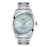 ราคา Tissot Gentleman Powermatic 80 Silicium ทิสโซต์ เจนเทิลแมน สีไอซ์บลู T1274071135100 นาฬิกาผู้ชาย (18494302814)