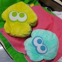 ราคา หมอนคู่ ปลาหมึก งานปักหน้าหลัง ขนยาวนุ่มนิ่มมาก (20685808486)