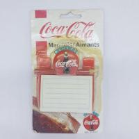 ราคา งานสะสมโค้ก ชุดกระดาษโน๊ต Magnets/ Aimants Coca-Cola (12398159713)