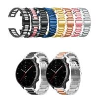 ราคา สายรัดข้อมือ สเตนเลส โลหะ สําหรับ Huami Amazfit GTR 4 4pro 2 GTR 2 2E GTR 3 GTR Mini (22557420257)