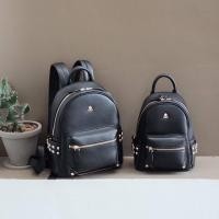 ราคา (งานหนังแท้) KEEP รุ่น Duo Sister Backpack | กระเป๋าเป้/กระเป๋าสะพาย (1932932618)
