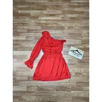 ราคา เดรส jaspal (Xs-S) เอวสม้อก สีส้มสด ใส่เที่ยว ใส่ออกงาน (18585448960)