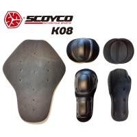 ราคา ราคาพิเศษ...!!! SCOYCO การ์ดเสื้อ การ์ดกันกระแทก ได้5ชิ้น (22453419904)