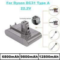 ราคา 2023การเปลี่ยนแบตเตอรี่เครื่องดูดฝุ่นแบบใช้มือถือ22.2V, 6800MAh ~ 12800MAh,เหมาะสำหรับ Dyson DC35,DC31 DC45,DC34, DC44ฯล (21292802747)