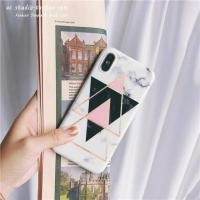 ราคา เคสลายหินอ่อนสามเหลี่ยมซ้อน IPhone 6/6s/6+/6s+/7/7+/8/8+/X (1553410588)