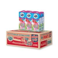 ราคา โฟร์โมสต์ นมยูเอชที รสสตรอเบอร์รี่ 225มล. x36กล่อง นม (24263038967)