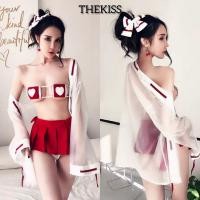 ราคา ชุดคอสเพลย์ญี่ปุ่น ชุดนอนไม่ได้นอน ชุดกิโมโนซีทรูเซ็กซี่ (6101060943)