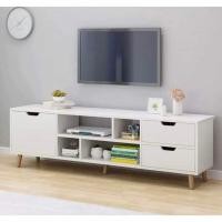 ราคา ถูกสุดๆ ชั้นวางทีวี ตู้วางทีวีพร้อมลิ้นชักขนาดใหญ่ แข็งแรง โต้ะวางทีวี ชั้นวางทีวีมินิมอล โต๊ะทีวี ที่วางทีวี ที่วางของ (17494075676)