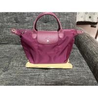 ราคา Longchamp Le Pliage Neo Size M (สี blackcurrant) (21372430645)