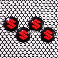 ราคา 1 ชุด (4 ชิ้น) ลาย S SUZUKI ขนาด 5.5 cm. สติ๊กเกอร์ฝาดุมล้อ ติดฝาครอบดุมล้อ สติ๊กเกอร์ฝาครอบดุมล้อ รถยนต์ (22760861017)