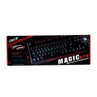 ราคา KEYBOARD OKER K79 Blue-Switch (Black) (2038915205)